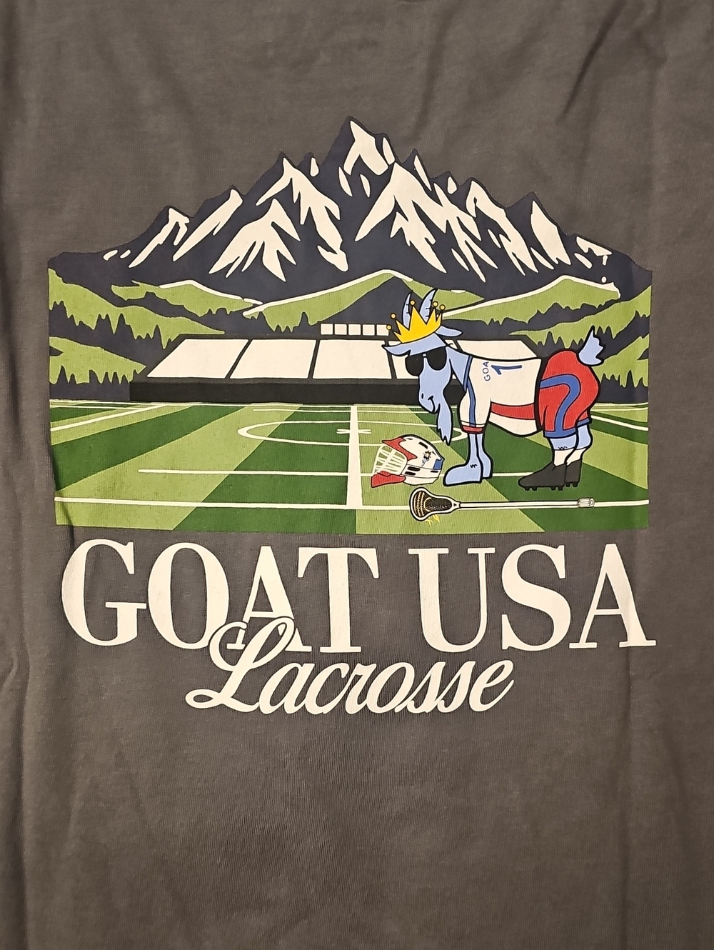 Boys Goat Usa Lacrosse Long Sleeve T-Shirt